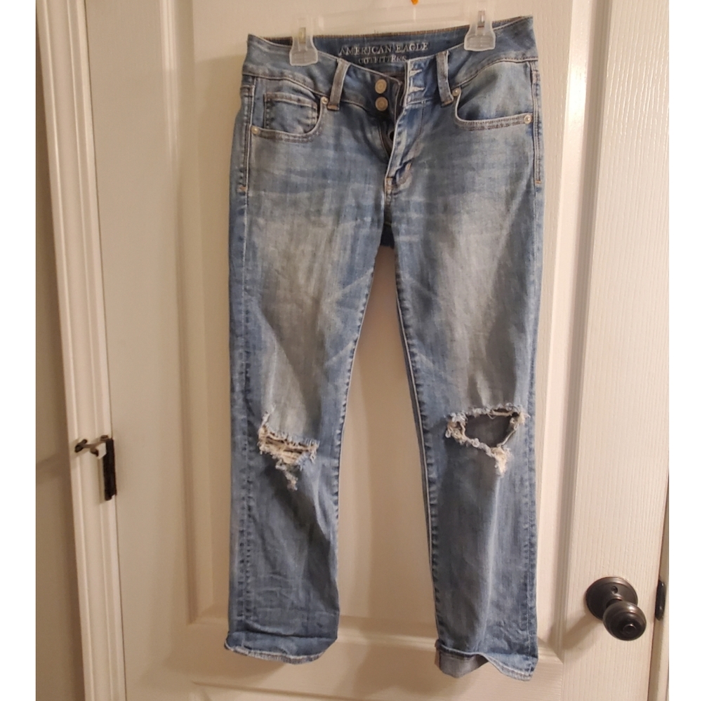 AEO Artist Crop jeans